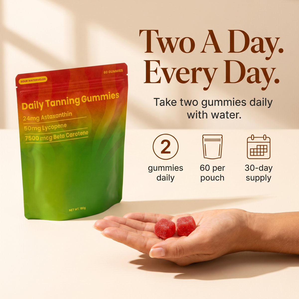 Two a day, every day