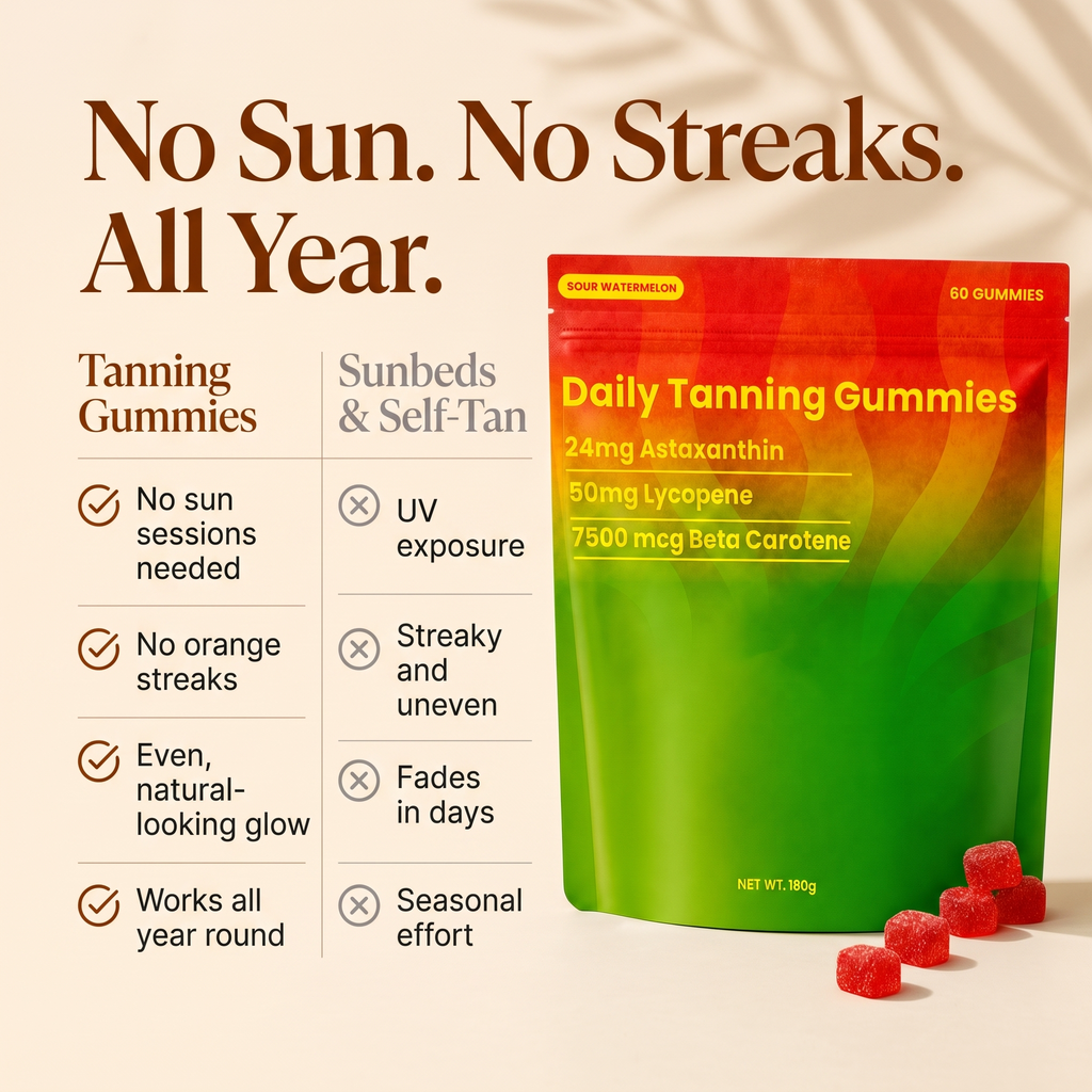 No sun, no streaks, all year